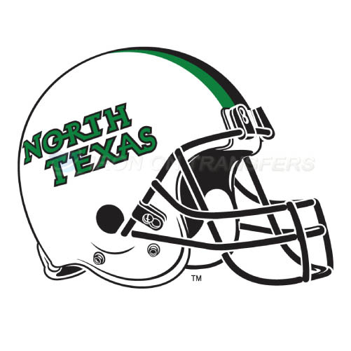 North Texas Mean Green Iron-on Stickers (Heat Transfers)NO.5628